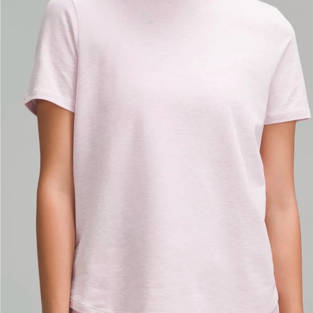 Lululemon Love Crewneck - Light Pink Slightly Heathered
